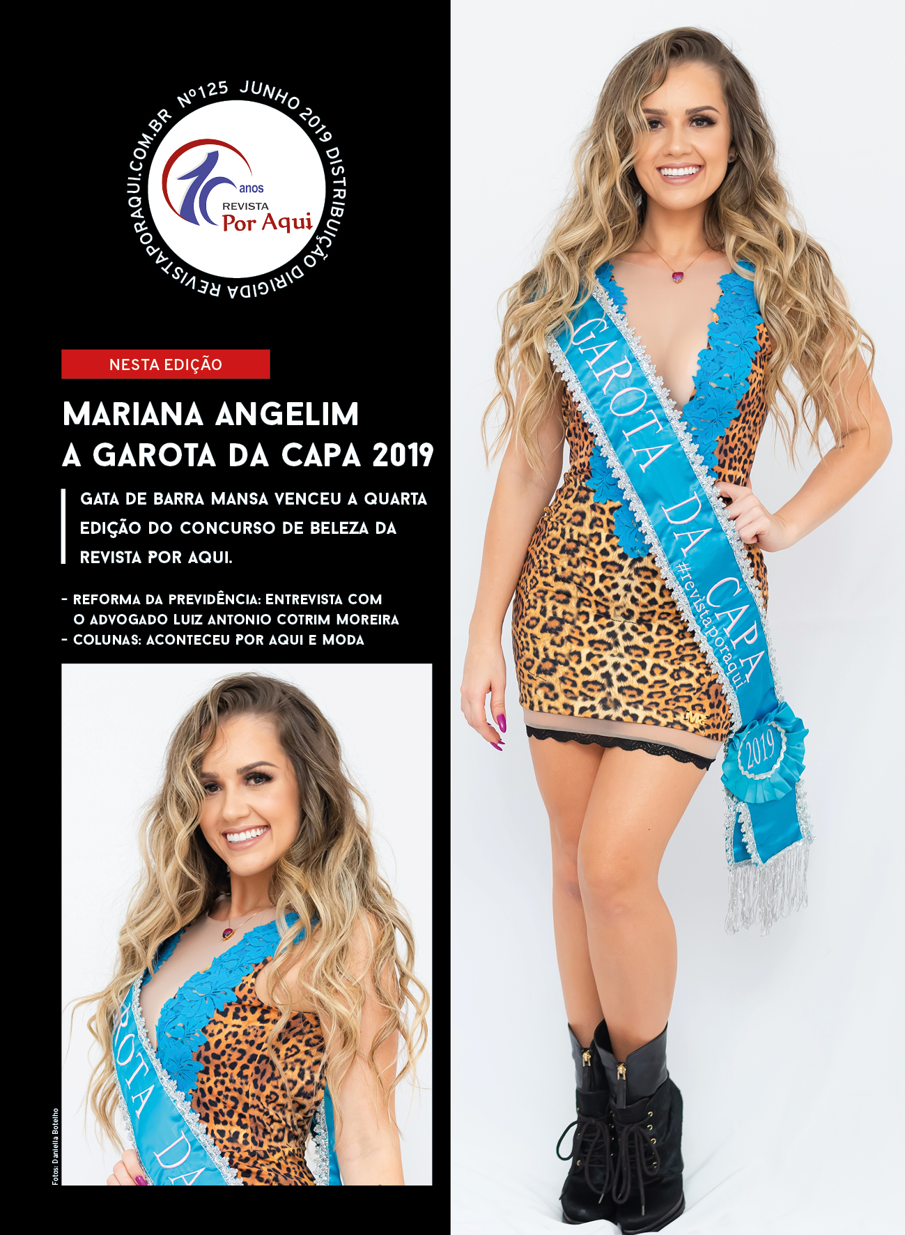 Mariana Angelim, a Garota da Capa 2019